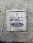 Nos 1990'S Ford Mustang Taurus Escort Thunderbird Child Seat Belt Locking Clip. Fixed Price $12.50.