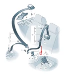 New Audi A6 Allroad Rear Seat Buckle 4G88577399B9. Fixed Price $192.52.