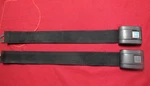 1969 Camaro Firebird Black Standard Front Seat Lap Belt Buckle Side Pair Gm. Fixed Price $100.00.