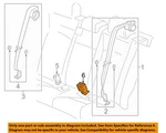 Gm Oem 12-20 Sonic Restraint Systems Rear Seat Belts-buckle 19353479. Fixed Price $147.46.