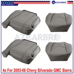 4 Leather Seat Cover Gray For Gmc Sierra 3500 Classic Hd Yukon Xl 1500 2500. Fixed Price $97.74.