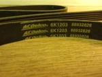 New Acdelco 88932826 6K1203 Gm Ribbed V-belt *free Shipping*. Fixed Price $64.99.