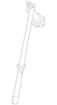 Genuine Hyundai 2013-2019 Santa Fe/xl/sport Lap & Shoulder Belt 89810-B8500-RYN. Fixed Price $234.89.
