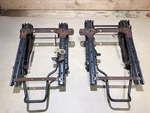 Jeep Tj Wrangler 1997-2002 Front Flip Folding Seat Bracket Slider Pair Free Ship. Fixed Price $199.99.