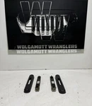 97-02 Jeep Tj Wrangler Front Driver Passenger Seat Belt Height Shoulder Adjuster. Fixed Price $27.30.