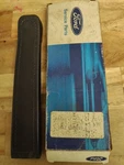 Nos Oem 1974 Ford Seat Belt Cover Guide Black D4AZ-6560262-G. Fixed Price $40.00.
