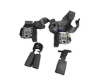 2005 2007 Jeep Liberty Rear Back Seat Belt Retractor Buckle End Set Gray Oem. Fixed Price $63.35.