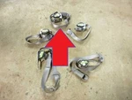 2006 Buick Lacrosse Rear Center Seat Belt W Retractor. Fixed Price $94.00.