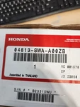 Genuine Honda Oe Seatbelt Buckle Assembly Passenger Side Front 04813-SWA-A00ZB. Fixed Price $150.00.