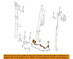 Chrysler Oem 17-25 Compass Rear Seat Belts-outer Buckle 5SV11DX9AG. Fixed Price $87.13.