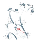 New Audi A8 Rear Seat Belt Buckle. Fixed Price $191.68.