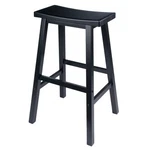 29" Satori Saddle Seat Barstool - Black Winsome. Fixed Price $24.99.
