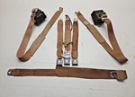 1980-86 Ford F150 F250 Regular Cab Front Bench Seat Belt Buckle Set Complete Oem. Fixed Price $289.99.