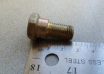 Nice Used Original Porsche 911 924 944 11X25 Shoulder Seat Belt Mounting Bolt. Fixed Price $10.00.