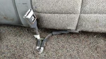 1992 Jeep Cherokee Driver Left Rear Seat Belt Buckle Receiver Back Oem Gray. Fixed Price $103.70.