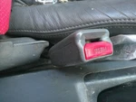 Seat Belt Front Bucket Coupe Driver Buckle Fits 03-07 Accord 193030. Fixed Price $50.00.