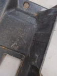 1976-1977 Corvette Gm# 362974 Seat Belt Retractor Cover Single Rh. Fixed Price $49.00.