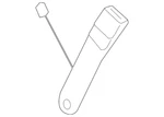 Gm Oem 06-16 Impala Limited Front Seat Belts-outer Buckle 19257744. Fixed Price $267.49.
