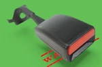 2014 - 2022 Maserati Ghibli Rear Right Seat Belt Buckle Oem 670019029. Fixed Price $30.21.