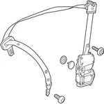 New Genuine Mercedes-benz Seat Belt Assembly 25386013008R93 Oem. Fixed Price $777.37.