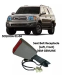 01-04 Sequoia Left Front Seat Belt Buckle Oak Genuine Toyota. Fixed Price $52.91.