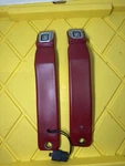 1984-1994 C4 Corvette Seat Belt Buckle Receiver Set Lh Rh Red Oem Gm. Fixed Price $74.99.