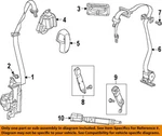 Chrysler Oem Front Seat Belts-extension 5086227AA. Fixed Price $43.88.