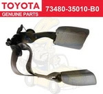Genuine Toyota 03-09 4RUNNER Gray Left Rear Inner Seat Belt 73480-35010-B0. Fixed Price $94.88.