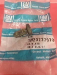 1978-1982 Corvette Gm Seat Belt Shoulder Harness Retractor Bolt Nos 20227973. Fixed Price $10.71.