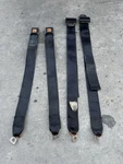 Jeep Wrangler Yj Cj Complete Rear Lap Seat Belt Set Oem 87-91. Fixed Price $69.99.