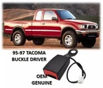 Oem Genuine Toyota Tacoma 95-97 Front Driver Side Only Seat Gray Belt Buckle. Fixed Price $169.91.
