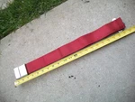 1963 1964 Oldsmobile Cutlass 442 98 F-85 Dynamic 88 Nos Rare Red Seat Belt.. Fixed Price $150.00.