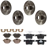 KIT-073024-1413 Trw 4-WHEEL Set Brake Disc And Pad Kits Front & Rear For Bmw X4. Fixed Price $304.30.