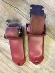 1966 Satellite Coronet Charger Body Mopar Oem Red Seat Belt Retractor Set. Fixed Price $95.00.