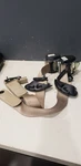 06-12 Corvette C6 Set Tan Pair Lh Rh Beige 7110-A2.3. Fixed Price $130.00.