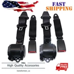 Set Universal 3 Point Retractable Seat Belts For Jeep Cj Yj Wrangler 1982-1995. Fixed Price $61.89.