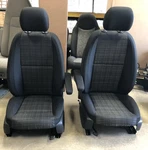 2016-2022 Mercedes-benz Metris Van Black Cloth Front Bucket Seats. Fixed Price $399.00.