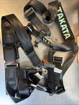 Takata Drift Ii 4 Point Bolt-on 2" Racing Seat Belt Harness (black). Fixed Price $299.99.