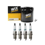 Wix Engine Oil Filter & Denso Spark Plugs Kit For Toyota Previa 2.4 L4 Auto. Fixed Price $71.95.