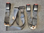 Bmw E28 Rear Lower Seat Belt Strap Set 1904885 Repa. Fixed Price $50.00.