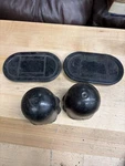 Mercedes Rear Shock Covers Trunk Access Caps W108 W109 W110 W111 W112 1086930333. Fixed Price $39.00.