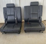 2007-2014 Oem Gm Chevy Tahoe Yukon Suburban 3RD Row Rear Seats Black Leather. Fixed Price $399.98.