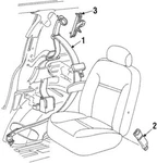 Genuine Ford Outer Belt Assembly 1F2Z-16611B68-CAA. Fixed Price $80.99.
