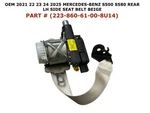 2021-2025 Mercedes-benz 500 580 Rear Left Side Seat Belt Beige 223-860-61-00. Fixed Price $50.00.
