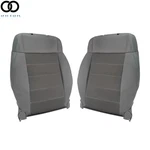 Durable Cloth Gray Driver & Passenger Top Seat Cover For Jeep Wrangler 2007-2012. Fixed Price $90.38.