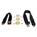 Crown BELT1B Seat Belt; Black; 60 In. Non Retractable;. Fixed Price $60.70.