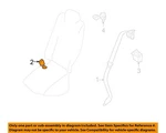 Mazda Oem 04-11 RX-8 Restraint Systems Rear Seat Belts-buckle F1Y157720A. Fixed Price $57.45.