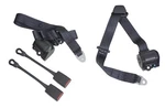 Empi Black Point Retractable Seat Belt W/mounting Hardware - Pair 3851. Fixed Price $243.77.
