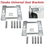 1 Pair Tanaka Heavy Duty 5MM Diy Universal Racing Seat Brackets Rail Adapters. Fixed Price $148.88.