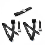 Ford Truck 1961 - 1966 Airplane 3PT Bk Retractable Bench Seat Belt Kit. Fixed Price $271.50.